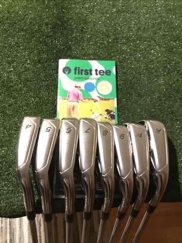 TaylorMade R11 Irons Set (4-PW-GW) KBS Tour Steel Shafts