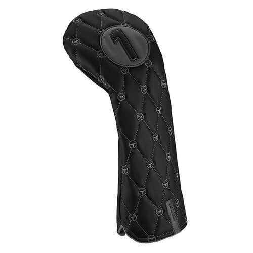 NEW 2023 TaylorMade Golf Patterned Black Driver Headcover