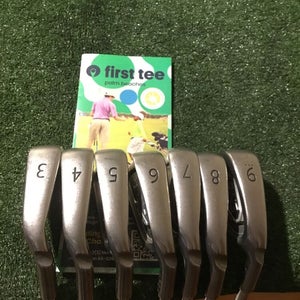 Ping i15 Black Dot Irons Set 3-9 Irons Stiff AWT Steel Shafts