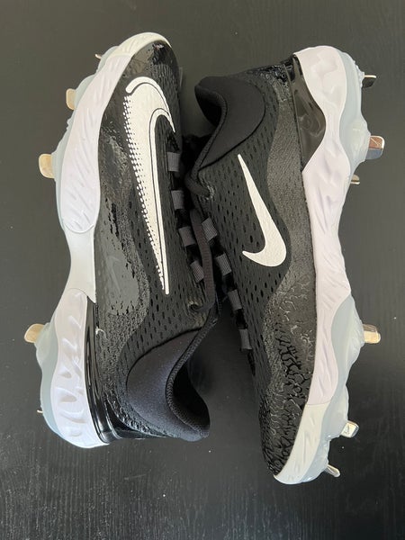 Nike Alpha Huarache Elite 4 Low Metal Baseball Cleats Men's Size 9.5 DJ6521-001