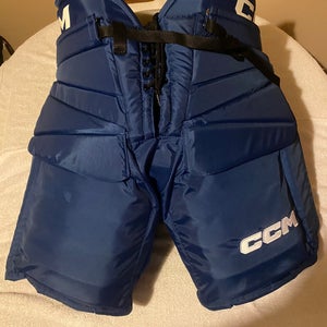 CCM HPG 12A Hockey Goalie Pants Senior Large Blue