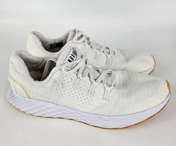 Nobull Ripstop Runner Running Training Shoes Ivory White Women's Size: 9