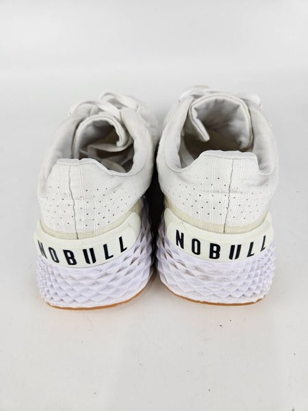 Nobull Ripstop Runner Running Training Shoes Ivory White Women's Size: 9