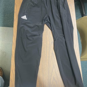 Black New Men's Medium Adidas Woven Pants