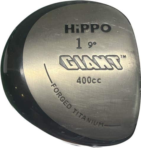 Hippo Giant 400cc 9° Driver 1 Wood Regular Flex Graphite Shaft RH 45”L