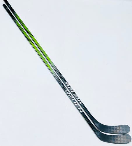 New 2 Pack Custom Gold Bauer Hyperlite 2 Hockey Stick-LH-82 Flex-P92-Grip W/ Spiral Texture