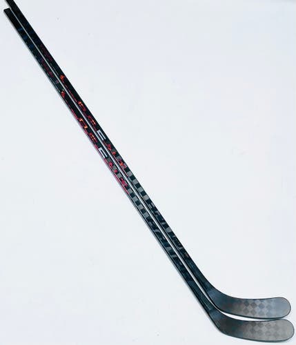New 2 Pack Custom Red Bauer PROTO R (AG5NT Dress) Hockey Stick-LH-P92-87 Flex-Grip W/ Full Tactile