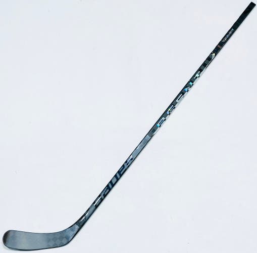 New Custom Silver Bauer AG5NT Hockey Stick-RH-77 Flex-Benn Curve-Gloss Finish W/ Full Tactile