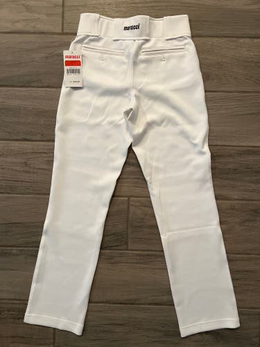 New W Tags Youth Large White Marucci Game Pants