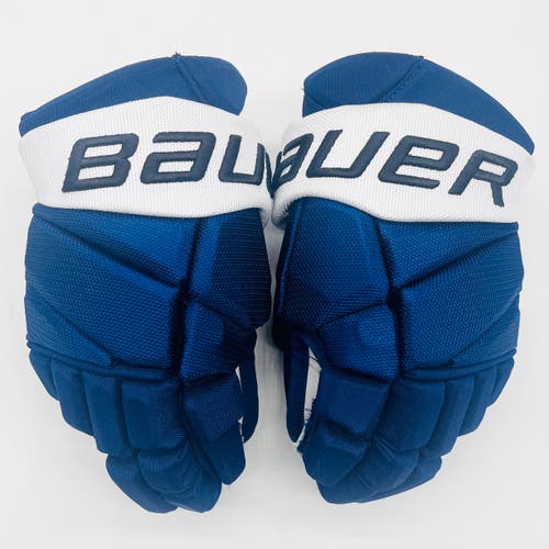 Bauer Vapor 2X Pro Hockey Gloves-13"-Grey Clarino Palms-Custom Short Cuffs