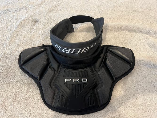 Used Bauer Senior Pro neck guard