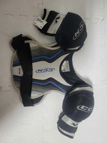 Used Ccm Ove Lg Hockey Shoulder Pads