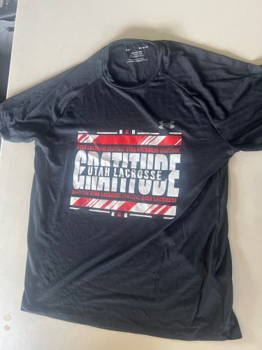 University of Utah Lacrosse Team Issued Gratitude Shirt (medium)