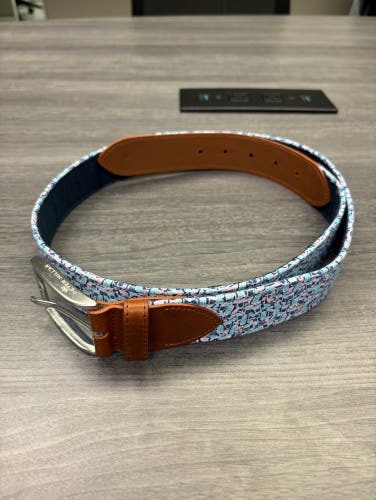 Barely Used Peter Millar Dazed And Confused Belt