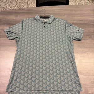 Brand New Limited Edition Malbon x Nike Grey Polo L