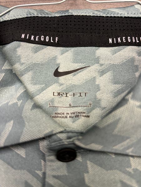 Brand New Limited Edition Malbon x Nike Grey Polo L | SidelineSwap