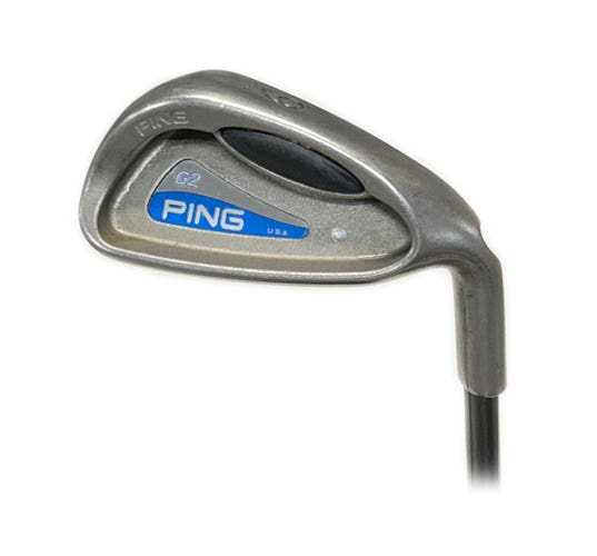 Ping G2 Single 9 Iron Silver Dot Graphite Ping TFC 100 Stiff Flex