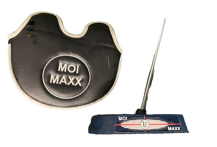 L2 Golf MOI MAXX Mallet Putter Patriot Edition Steel Shaft 32.5" W/Cover RH NICE