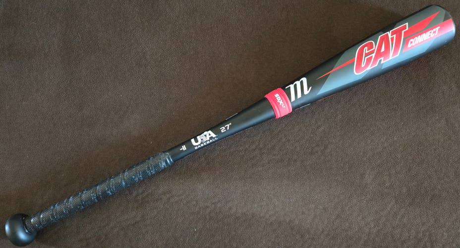 Used Marucci CAT Connect USABat Certified Bat (-11) Alloy 16 oz 27"