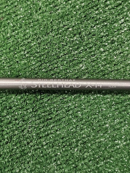 Callaway Big Bertha Steelhead X-14 9 Iron Firm Flex Shaft 9240