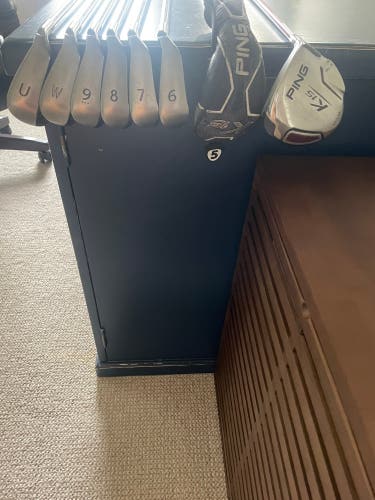 Ping Right Handed K15 Iron Set With Hybrid And Wood