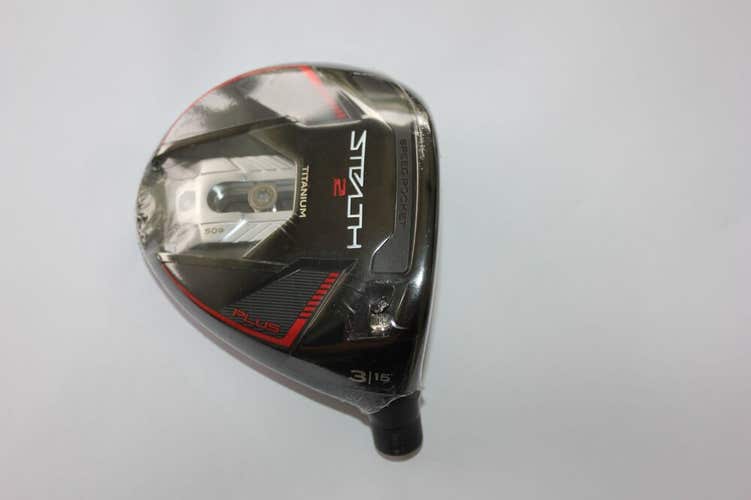NEW TAYLORMADE STEALTH 2 PLUS 15° 3 WOOD HEAD - HEAD ONLY