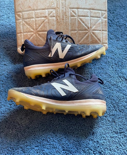 Pro Stock Game Used Worn New Balance Cleats Sea Dogs Red Sox