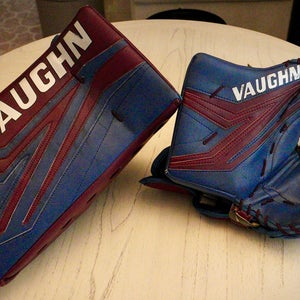 Vaughn Regular Pro Stock SLR3 Pro Carbon Glove And Blocker Set