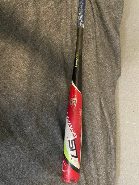Used Louisville Slugger BBCOR Certified Alloy 30 oz 33" Omaha 517 Bat