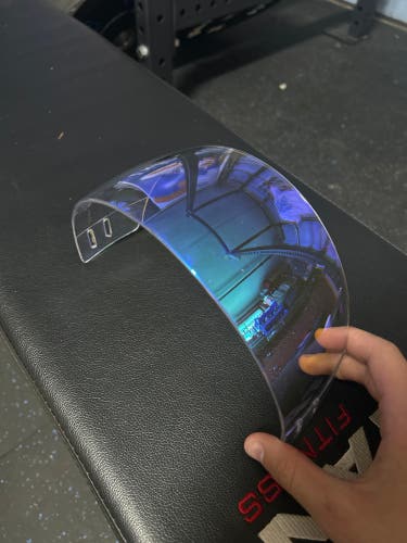 Throne Chroma Blue Lacrosse Visor