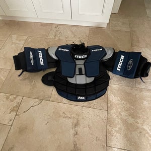 Used  Itech 4.8 Goalie Chest Protector