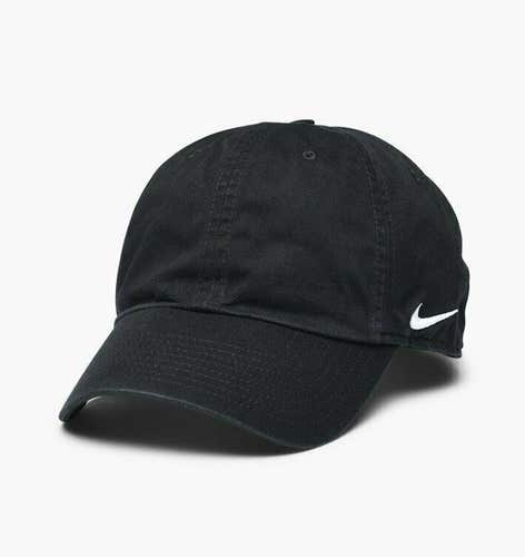Nike Team Campus Cap Unisex One Size Heritage 86 Hat Adjustable 102699-010