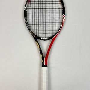 Wilson BLX Six One Tour 90, 4 3/8 Very Good Condition Roger Federer