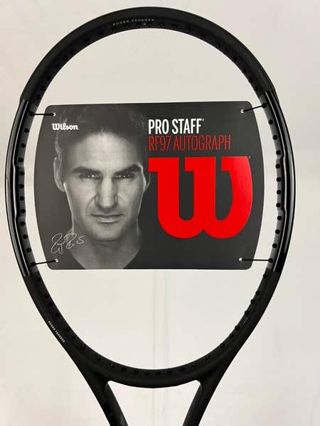 NEW Wilson Pro Staff RF97 V11 Black, 4 1/2 | SidelineSwap | Buy