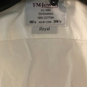 White New Dress Shirt M’s Imported by TMLewin London