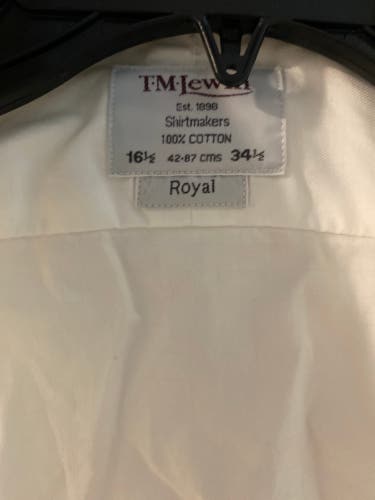White New Dress Shirt M’s Imported by TMLewin London