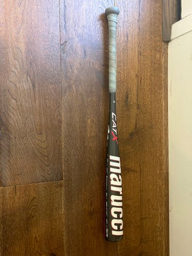Used 2024 Marucci CAT X USABat Certified Bat (-11) Alloy 19 oz 30" (Model: MSBCX11USA)