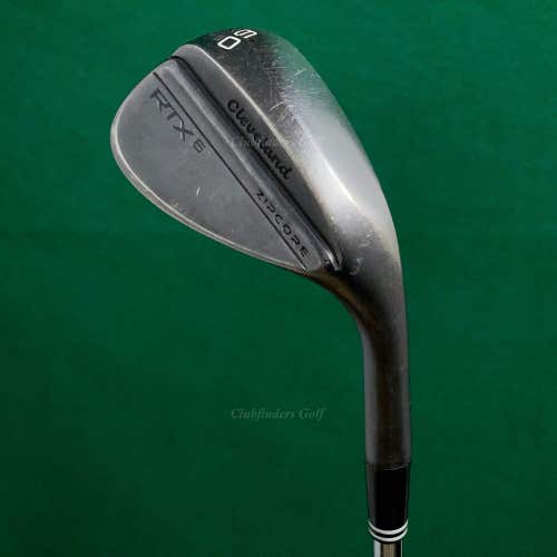Cleveland RTX6 Zipcore Black 60-10 60° Lob Wedge DG Tour Issue Spinner
