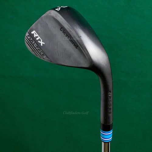 Cleveland RTX Zipcore FULL-FACE Black 54-9 54° Wedge KBS 610 Wedge 120 Steel