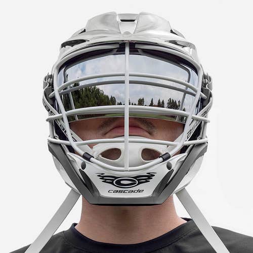 Used Throne Lacrosse Helmet Visor