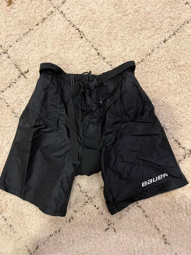 Black New Small Bauer  Supreme Pant Shell