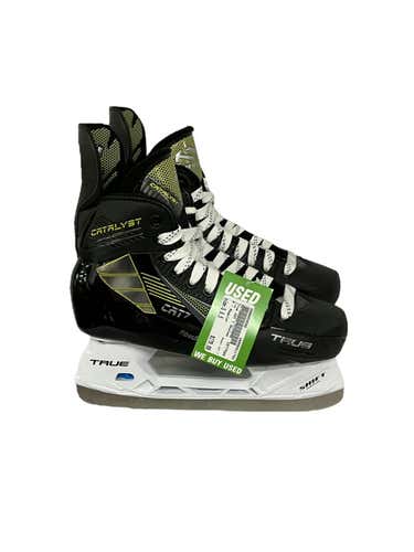 Used True Cat 7 Senior Ice Hockey Skates Size 8.5