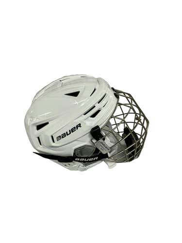 Used Bauer Re-akt 150 Sm Hockey Helmet