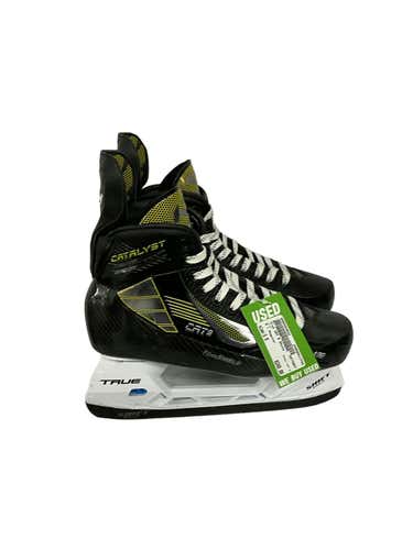 Used True Cat 9 Senior Ice Hockey Skates Size 9