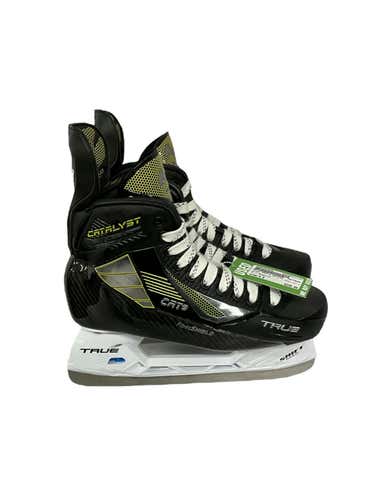 Used True Cat 9 Senior Ice Hockey Skates Size 9