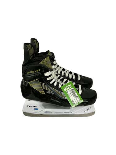 Used True Cat 9 Senior Ice Hockey Skates Size 11.5