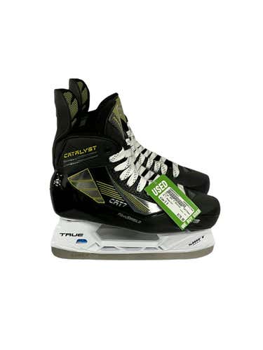 Used True Cat 7 Senior Ice Hockey Skates Size 9