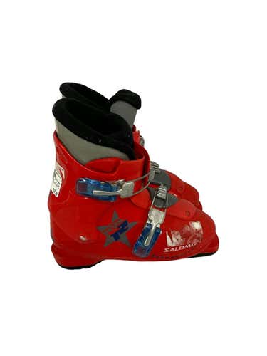 Used Salomon Performa T2 Boys' Downhill Ski Boots Size 21