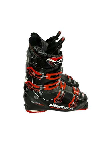 Used Nordica Cruise 110 Men's Downhill Ski Boots Size 27.5