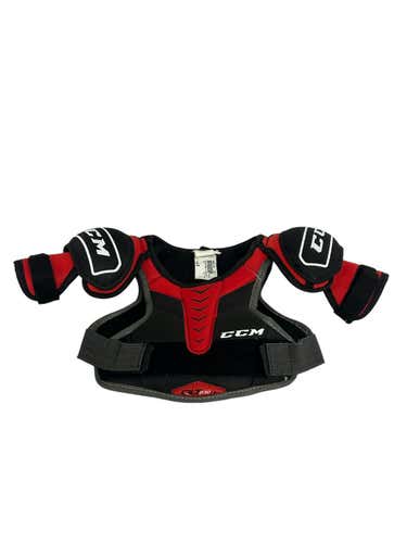 Used Ccm Qlt230 Youth Md Hockey Shoulder Pads